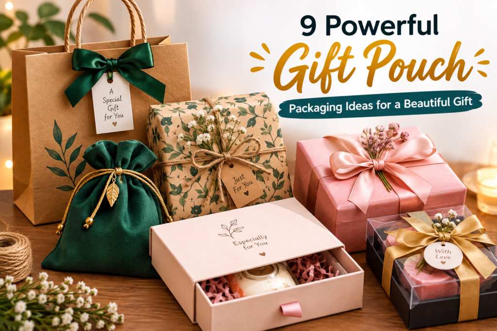 9 Powerful Gift Pouch Packaging Ideas for a Beautiful Gift