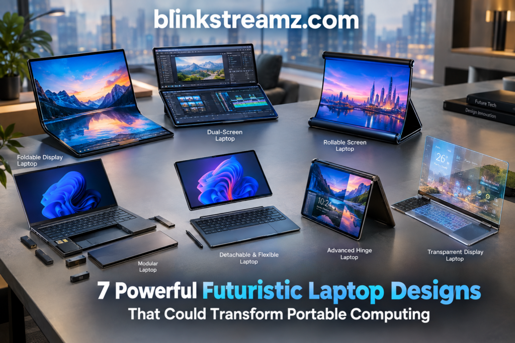 Futuristic Laptop Designs