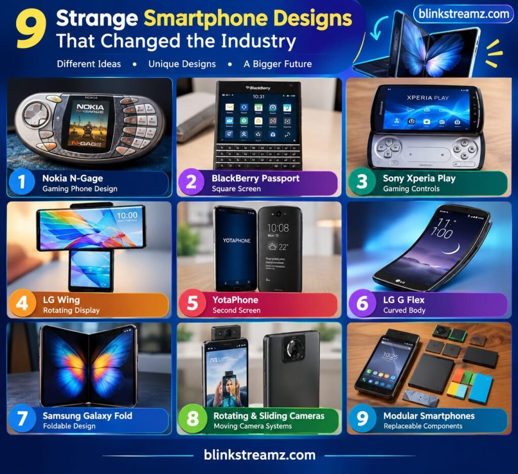Strange Smartphone Designs