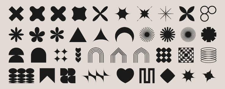 Abstract Geometric Symbols