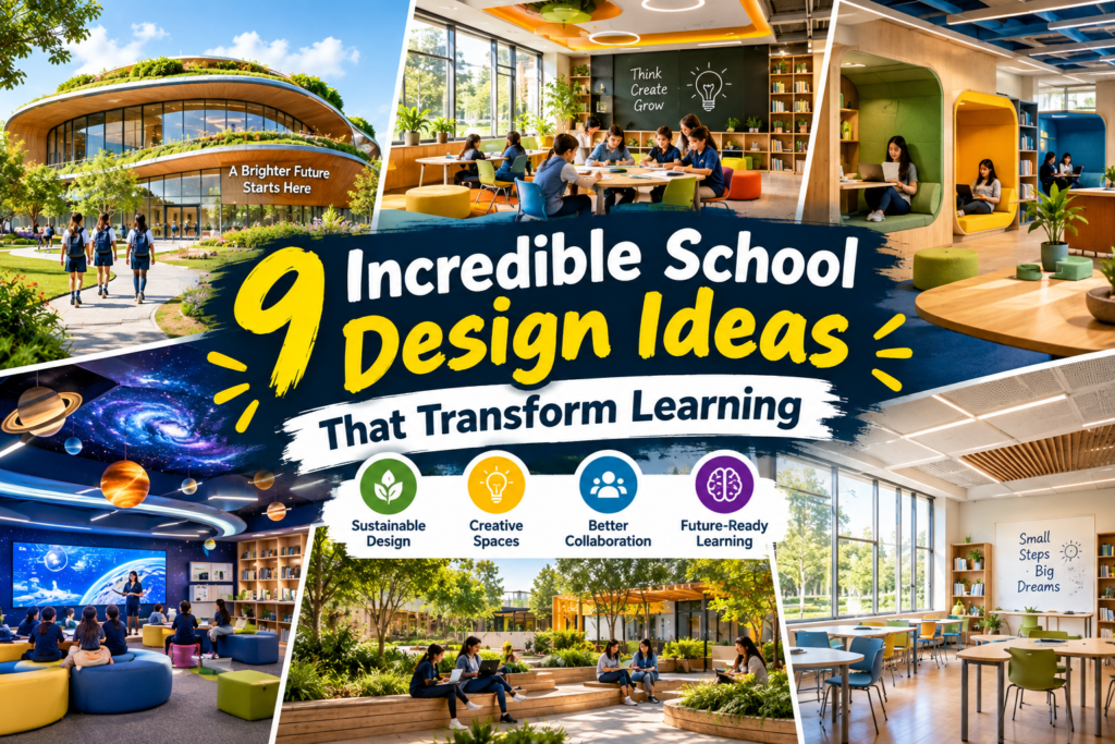 9 Incredible School Design Ideas That Transform Learning